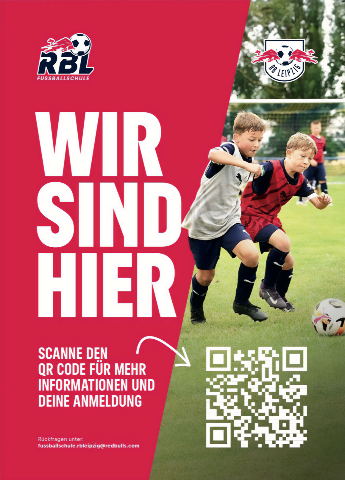 SVH meets RBL &ndash; Fu&szlig;ballcamp 2026 Plakat